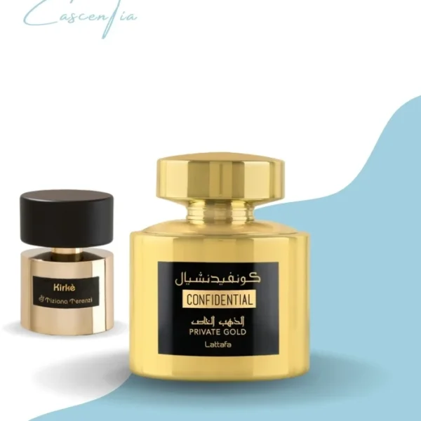 Confidential Private Gold Lattafa (dupe of Kirkè Tiziana Terenzi)