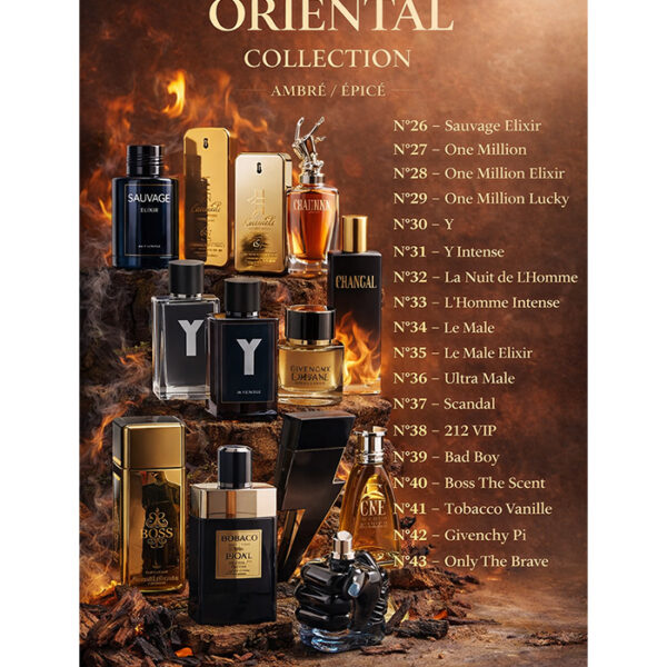 ORIENTAL / AMBRÉ / ÉPICÉ
